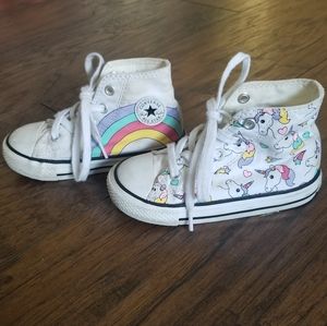 Baby hightop Converse shoes